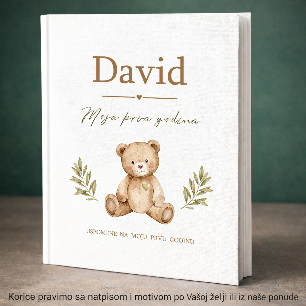 Izrada personalizovanog foto albuma sa imenom deteta