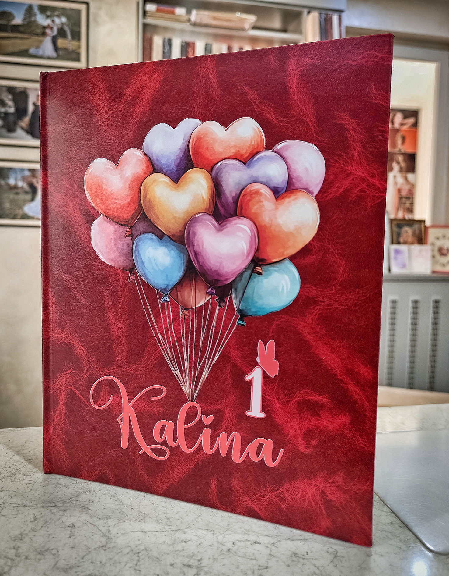 Personalizovani poklon - foto album za prvi rodjendan