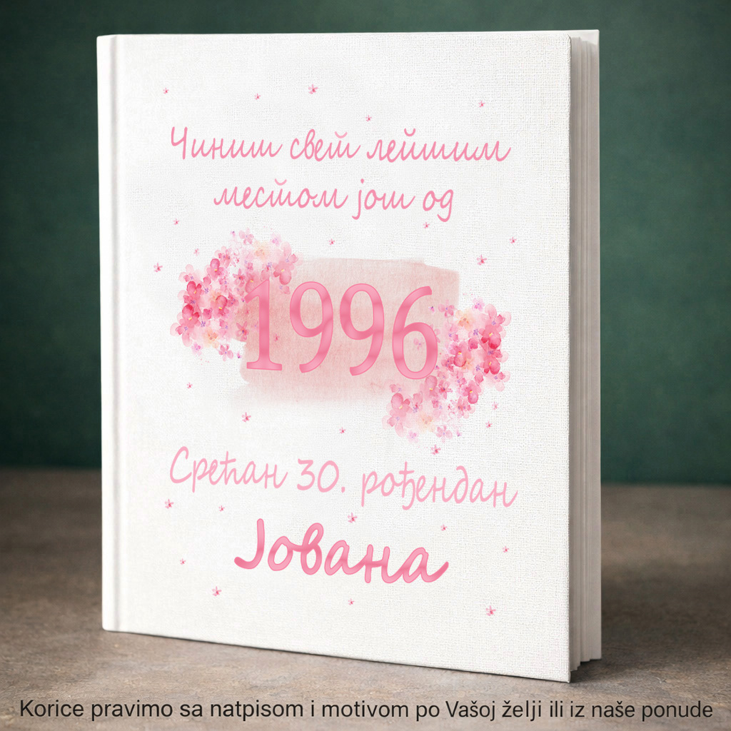 Personalizovani foto album kao poklon za rođendan i posebne prilike