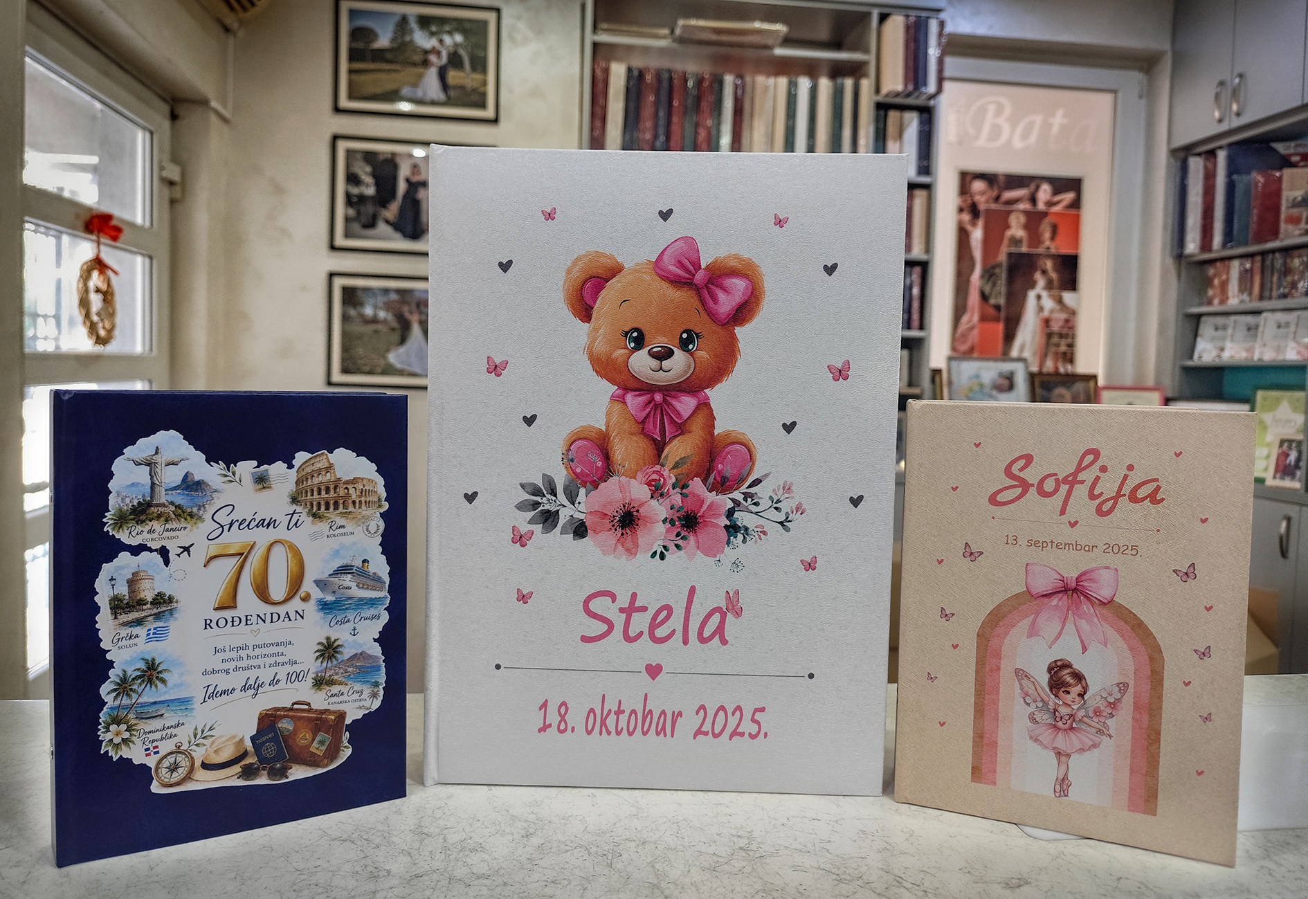 Personalizovani foto album za porodične uspomene