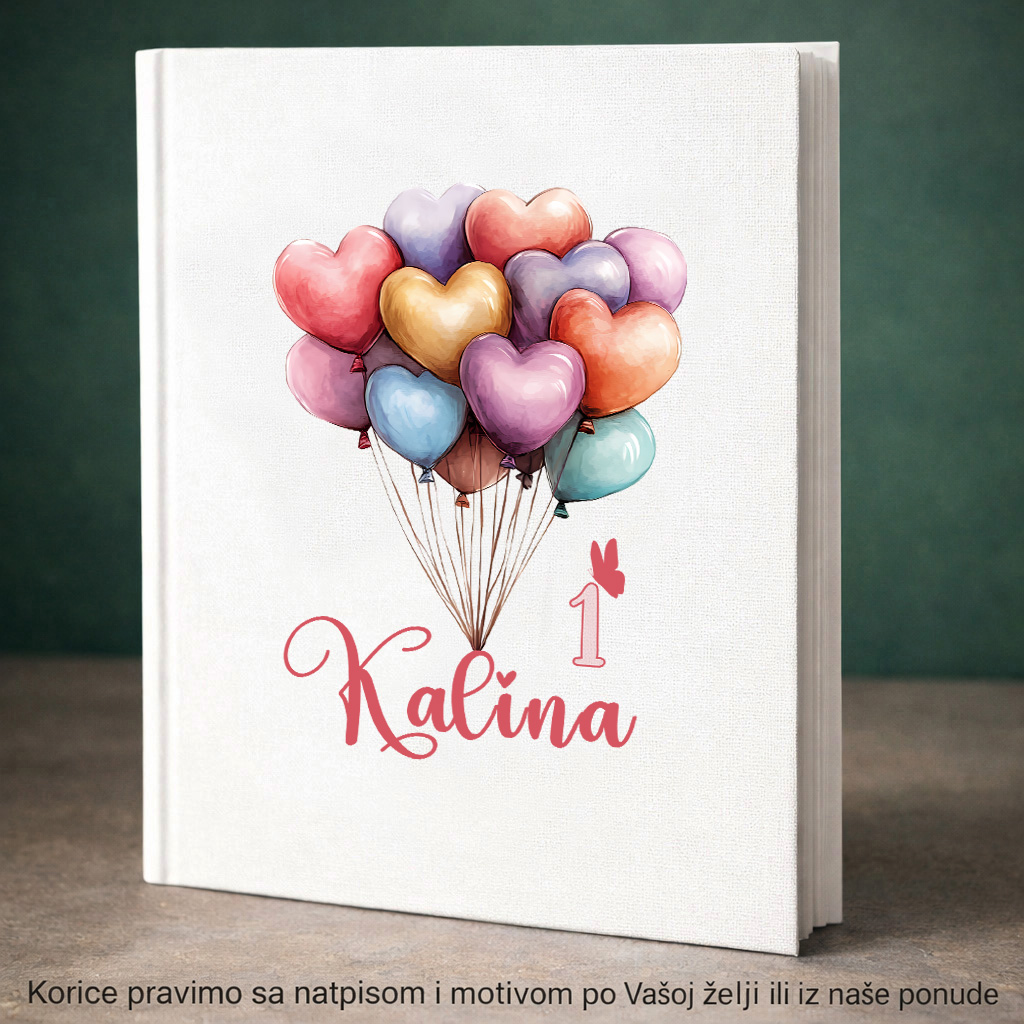 Personalizovani foto album kao poklon za rođendan, krštenje i posebne prilike
