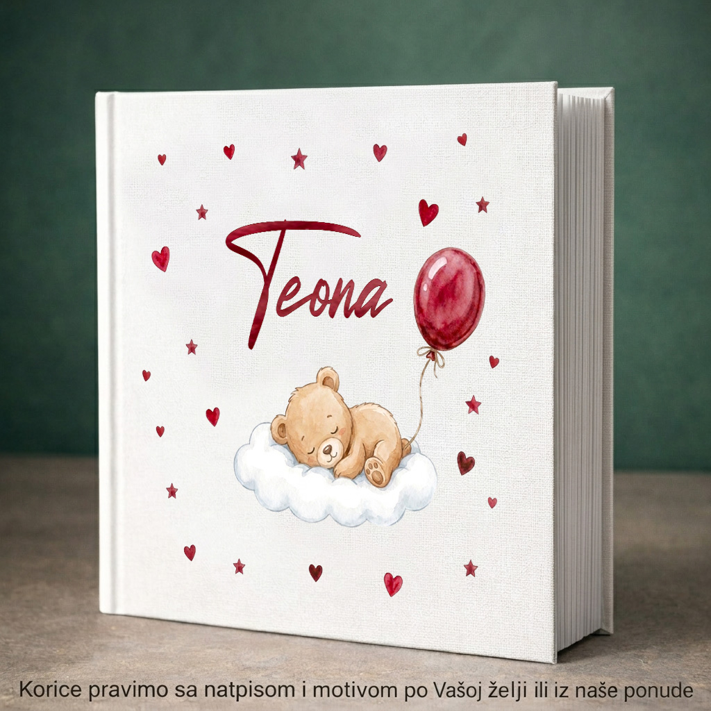 Personalizovani foto album kao poklon za rođendan, krštenje i posebne prilike